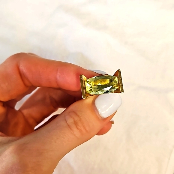 Ladies 14k cocktail ring - Size 6 - Picture 9 of 12